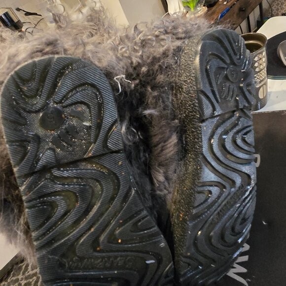 Bear Paw Women's Boots Boetis II Charcoal Grey Lamb Fur Size 5 NEW 1294W 030 - Picture 10 of 14